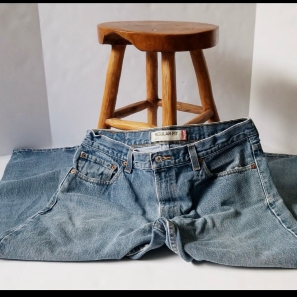 505 Levi’s Regular Fit Blue Jeans 36 X 30